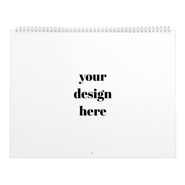 Calendário Personalizar ou personalizar (Capa)