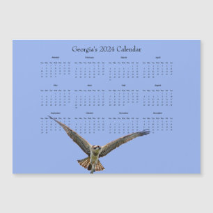 Calendário personalizável do Osprey para 2024