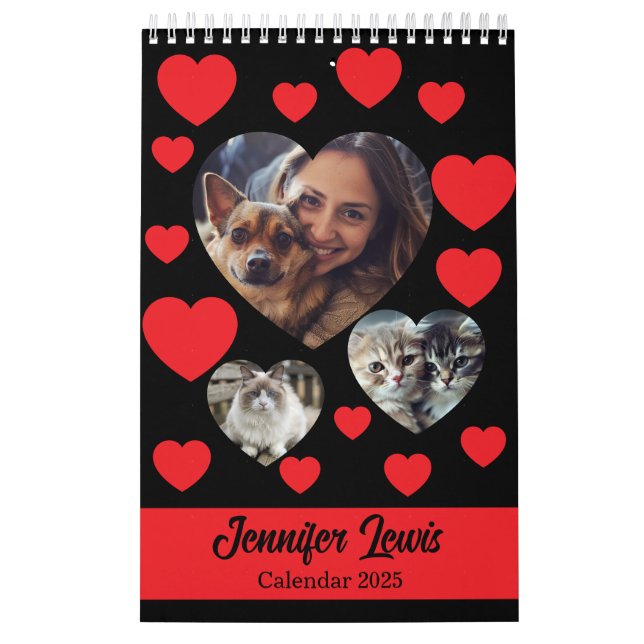 Calendário Personalizável do Pet Lover (Capa)