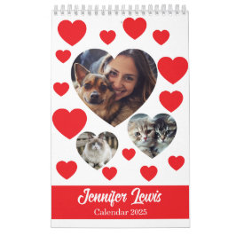 Calendário Personalizável do Pet Lover