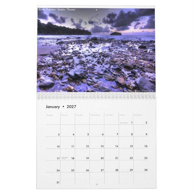 Calendário Perspectivas 2013 de Trinidad & de Tobago (Jan 2027)