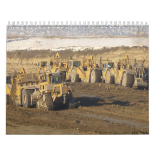 Calendário pesado do equipamento