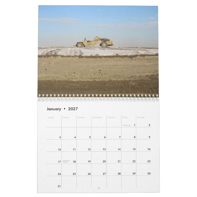 Calendário pesado do equipamento (Jan 2027)