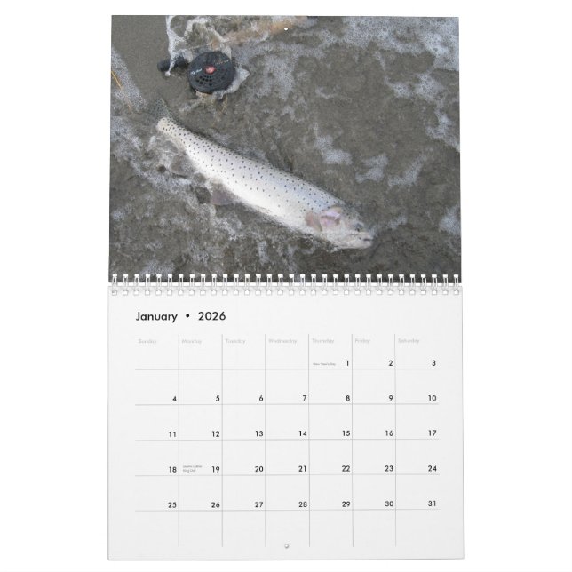 CALENDÁRIO PESCA 2011 DE NEVADA (Jan 2026)