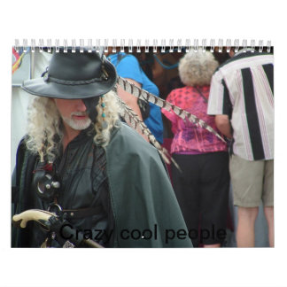 Calendário Pessoas legal loucas