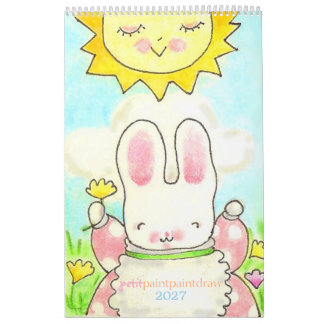 Calendário petitpaintpaintdraw 2027