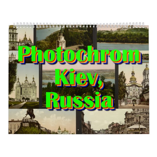 Calendário Photochrom - Kiev, Rússia (Capa)
