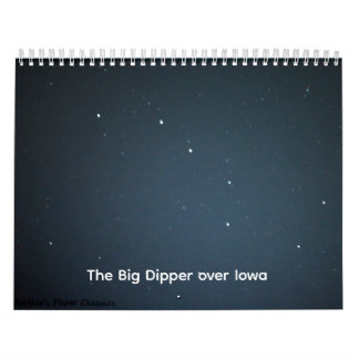 Calendário Photos of the Sky /Two Page MediumCalendar, White