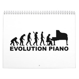 Calendário Piano da evolução