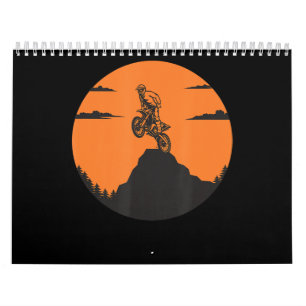 Calendário Pico Motocross de motocicleta