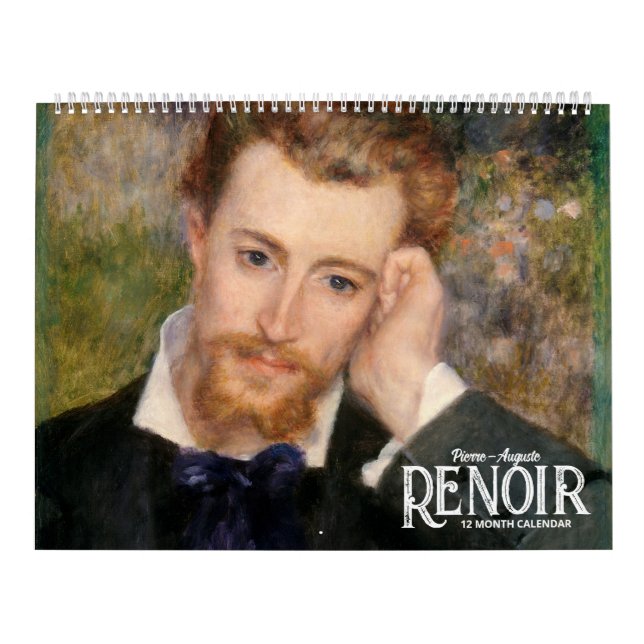 Calendário Pierre-Auguste Renoir (Capa)