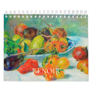 CALENDÁRIO PIERRE AUGUSTE-RENOIR FINO ART