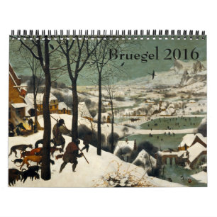 Calendário Pieter Bruegel o 2016 mais velho