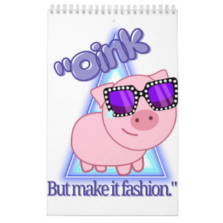 Calendário piggy calendar