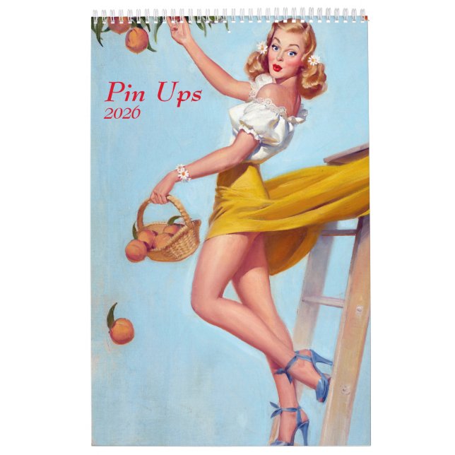 Calendário Pin Up 2026 (Capa)