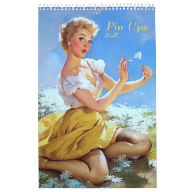 Calendário Pin Up 2026 (Capa)