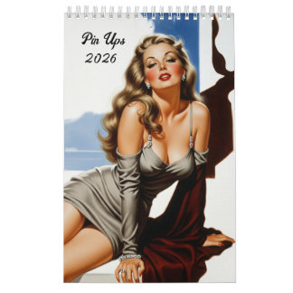 Calendário Pin Ups 2026