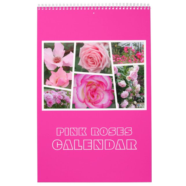 Calendário Pink Roses Calendar (Type-B)  (Capa)