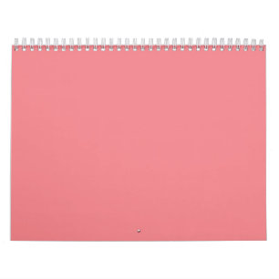 Calendário Pinkish Tan,Rosa, Ruddy Pink,