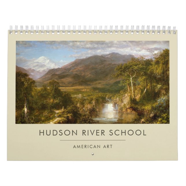 Calendário Pinturas da Escola do Rio American Fine Art Hudson (Capa)
