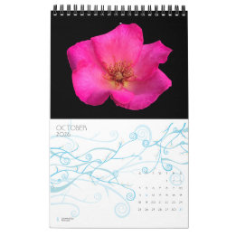 Calendário Pinturas de flores de Fantabuloustef - 2026 - 202x