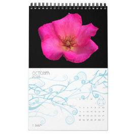 Calendário Pinturas de flores de Fantabuloustef - 2026 - 202x