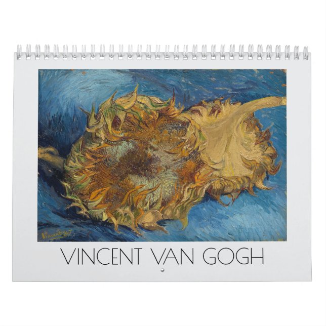 Calendário Pinturas de Vincent Van Gogh (Capa)