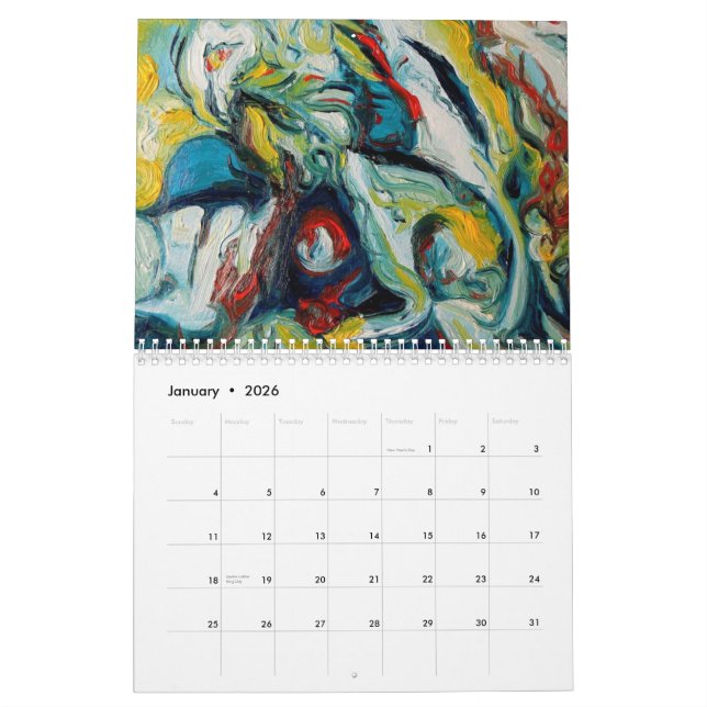 Calendário Pinturas Lori 2009 K Erickson (Jan 2026)