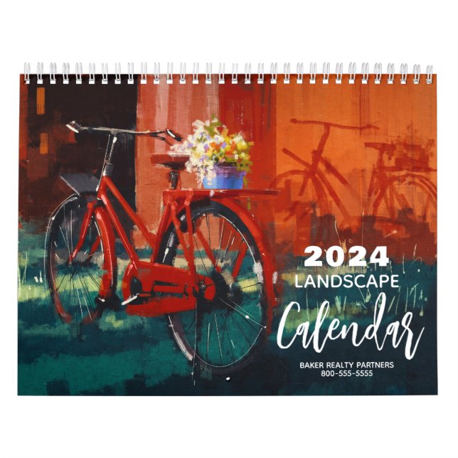 Calendário Pinturas na Paisagem de 2023 (Capa)