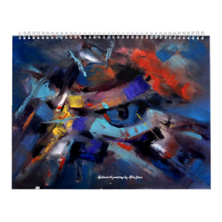 Calendário pinturas originais, coleções