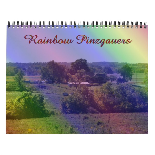 Calendário Pinzgauer de 2013 de Roger & Elaine (Capa)