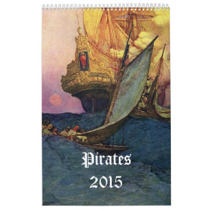 Calendário Piratas 2015