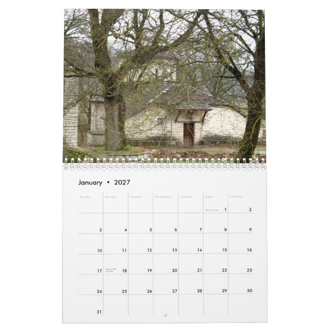 Calendário piscina montanhosa (Jan 2027)