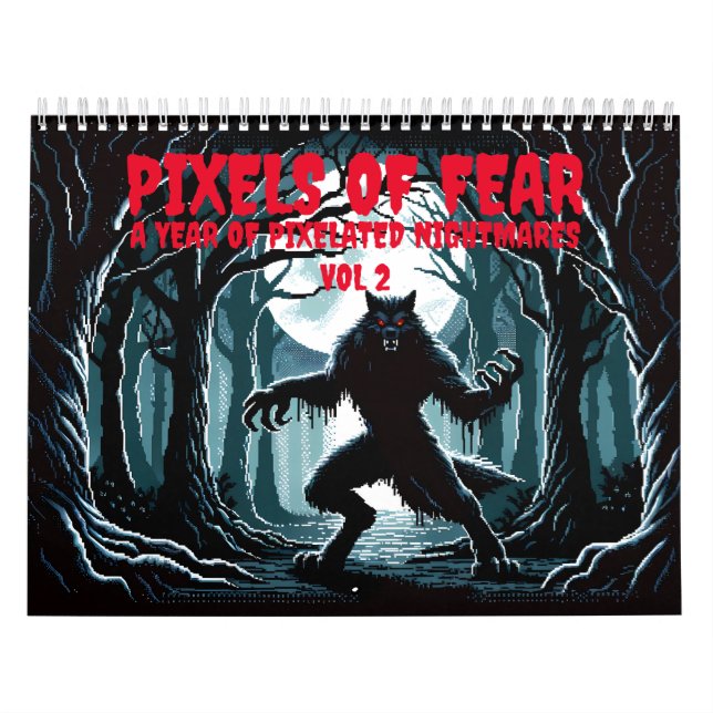 Calendário Pixels do Temor Vol 2 (Capa)
