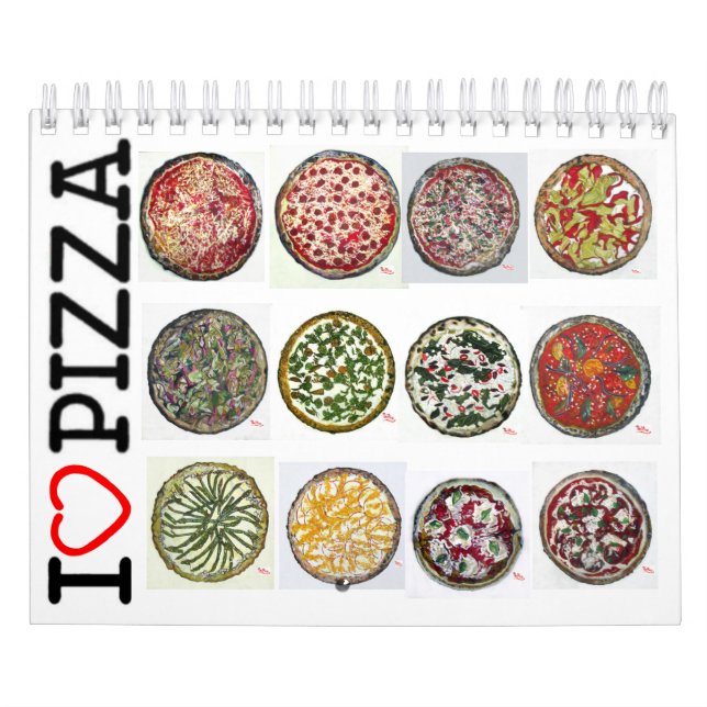 Calendário Pizza (Capa)