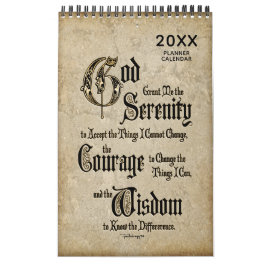 Calendário Planejador de Presentes de Recuperação Personaliza