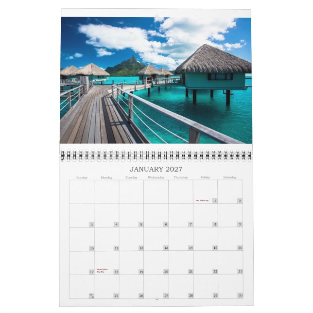 Calendário Polinésia 2014 (Jan 2027)