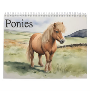 Calendário Pôneis
