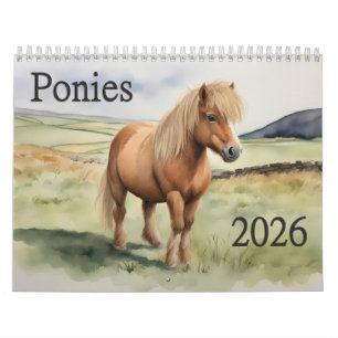 Calendário Pôneis 2026