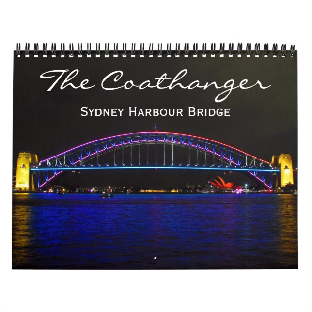 Calendário ponte da baía de sydney 2026 (Capa)