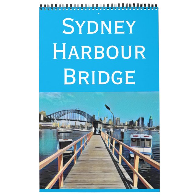 Calendário ponte da baía de sydney austrália (Capa)
