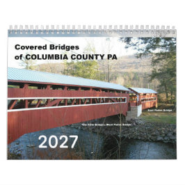 Calendário Pontes cobertas
