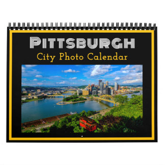 Calendário - Pontos de referência de Pittsburgh