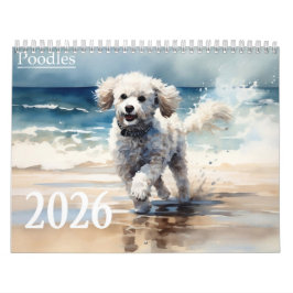 Calendário Poodles 2026