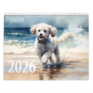 Calendário Poodles 2026