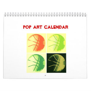 Calendário Pop Art