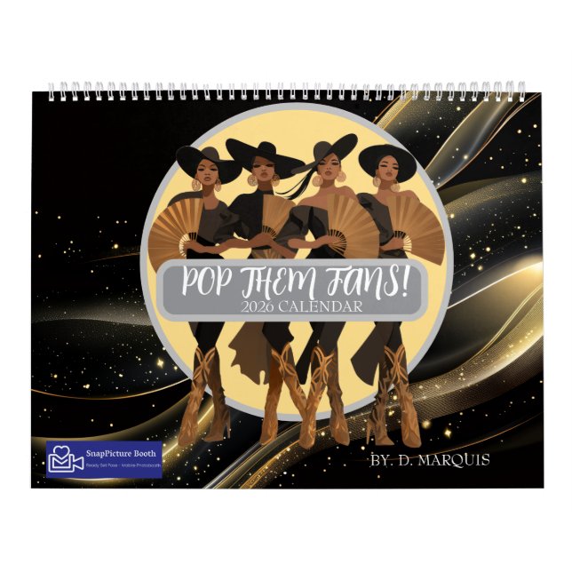 Calendário POP THEM FANS 2026 SPBq (Capa)