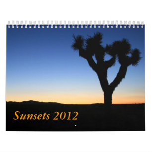 Calendário Pôr do sol 2012