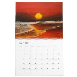 Calendário Pôrs do sol do artista Gary Poling