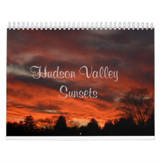 Calendário Pôrs do sol do Vale do Hudson